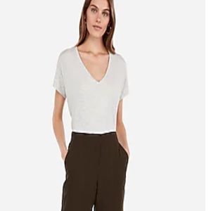 Express v neck london tee short sleeve shirt